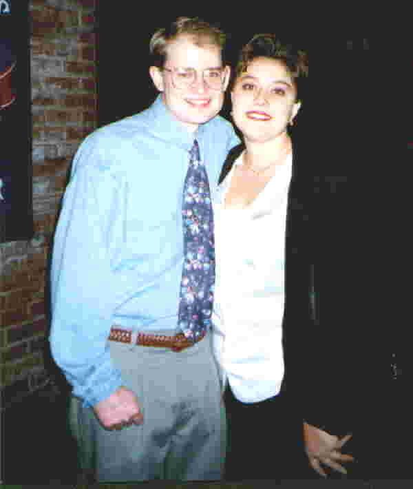 Here's a picture of us at New Year's